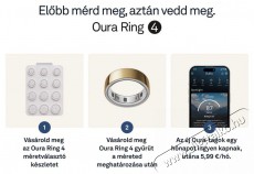 Oura Ring 4 Gold, 4 Mobil / Kommunikáció / Smart - Okos eszköz - Egyéb okos eszköz - 527738