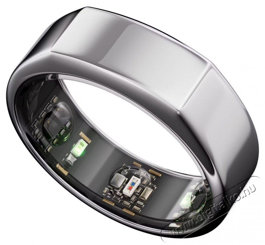 Oura Ring Gen3 Heritage Silver, 12 Mobil / Kommunikáció / Smart - Okos eszköz - Egyéb okos eszköz - 527793
