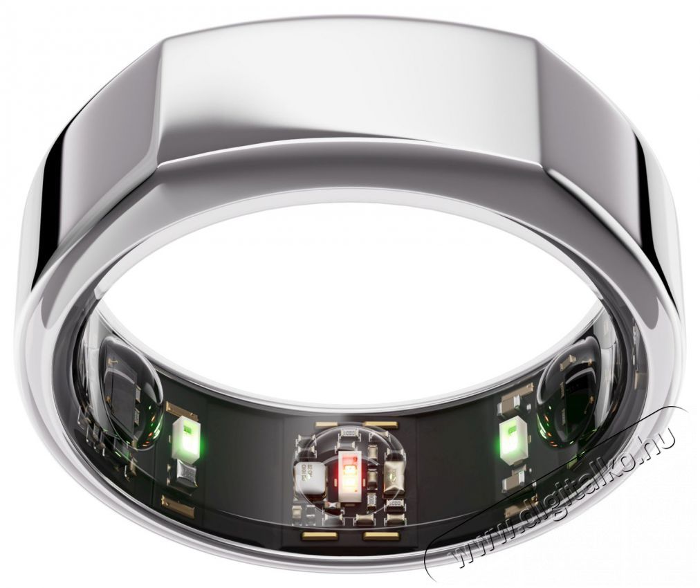 Oura Ring Gen3 Heritage Silver, 6 Mobil / Kommunikáció / Smart - Okos eszköz - Egyéb okos eszköz - 527795