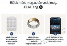 Oura Ring 4 Gold, 8 Mobil / Kommunik&aacute;ci&oacute; / Smart - Okos eszk&ouml;z - Egy&eacute;b okos eszk&ouml;z - 527742