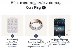 Oura Ring 4 Rose Gold, 11 Mobil / Kommunikáció / Smart - Okos eszköz - Egyéb okos eszköz - 527745