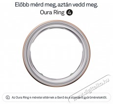 Oura Ring 4 Rose Gold, 6 Mobil / Kommunikáció / Smart - Okos eszköz - Egyéb okos eszköz - 527752
