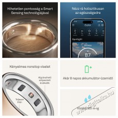 Oura Ring 4 Rose Gold, 8 Mobil / Kommunikáció / Smart - Okos eszköz - Egyéb okos eszköz - 527754