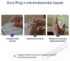 Oura Ring 4 Sizing Kit Mobil / Kommunikáció / Smart - Okos eszköz - Egyéb okos eszköz - 527768