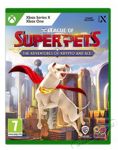 OUTRIGHT GAMES DC League of Super-Pets: The Adventures of Krypto and Ace Xbox One/Series X játékszoftver Iroda és számítástechnika - Játék konzol - Xbox One játék - 403854