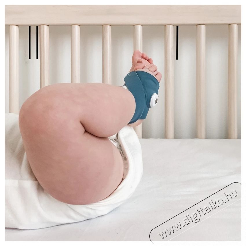 Owlet Dream Duo szett - Owlet Dream Sock(TM) Okos babazokni 0-18 h&oacute;napig (Mentaz&ouml;ld) + Owlet Dream S Sz&eacute;ps&eacute;g&aacute;pol&aacute;s / Eg&eacute;szs&eacute;g - Baba mama term&eacute;k - Egy&eacute;b baba mama term&eacute;k - 531462