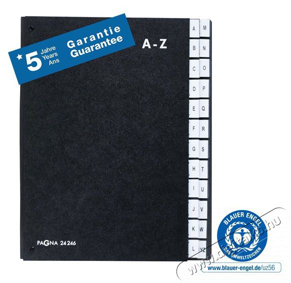 PAGNA A-Z ig nyitott fekete előrendező H&aacute;ztart&aacute;s / Otthon / K&uuml;lt&eacute;r - Egy&eacute;b h&aacute;ztart&aacute;si term&eacute;k - 407250