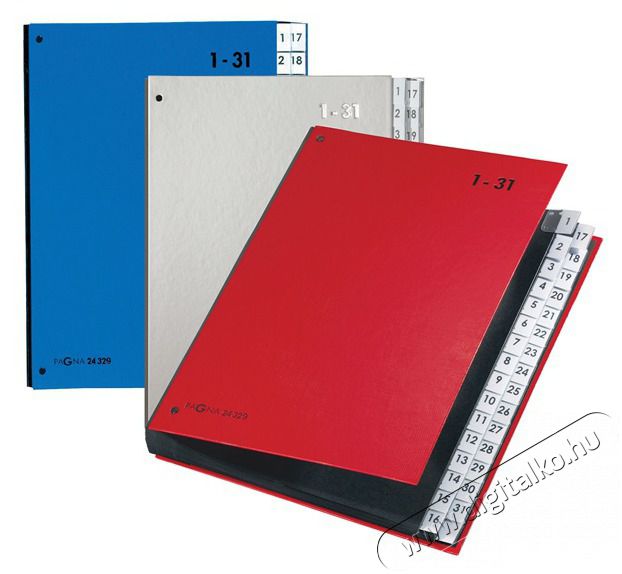 PAGNA 1-31 ig nyitott piros előrendező H&aacute;ztart&aacute;s / Otthon / K&uuml;lt&eacute;r - Egy&eacute;b h&aacute;ztart&aacute;si term&eacute;k - 419396