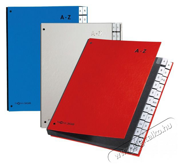 PAGNA A-Z ig nyitott piros előrendező H&aacute;ztart&aacute;s / Otthon / K&uuml;lt&eacute;r - Egy&eacute;b h&aacute;ztart&aacute;si term&eacute;k - 419392