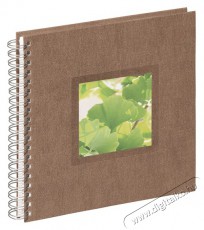 PAGNA Nature Ginkgo 24x25cm sz&ouml;vet spir&aacute;los barna fot&oacute;album - H&aacute;ztart&aacute;s / Otthon / K&uuml;lt&eacute;r - Egy&eacute;b h&aacute;ztart&aacute;si term&eacute;k - 477950
