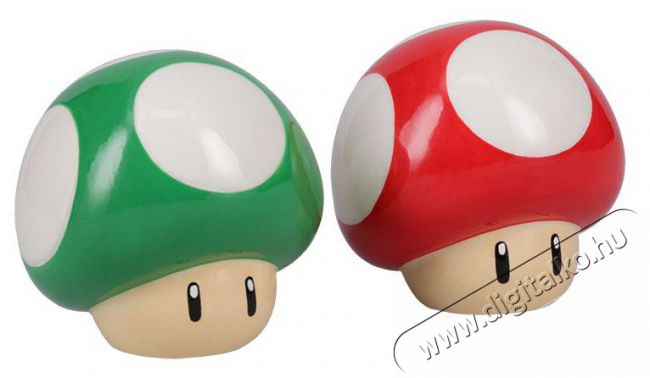 PALADONE Super Mario - Mushroom Salt and Pepper - bors- és sószóró Konyhai termékek - Konyhai eszköz - Só és bors örlő - 527834