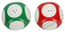 PALADONE Super Mario - Mushroom Salt and Pepper - bors- és sószóró Konyhai termékek - Konyhai eszköz - Só és bors örlő - 527834