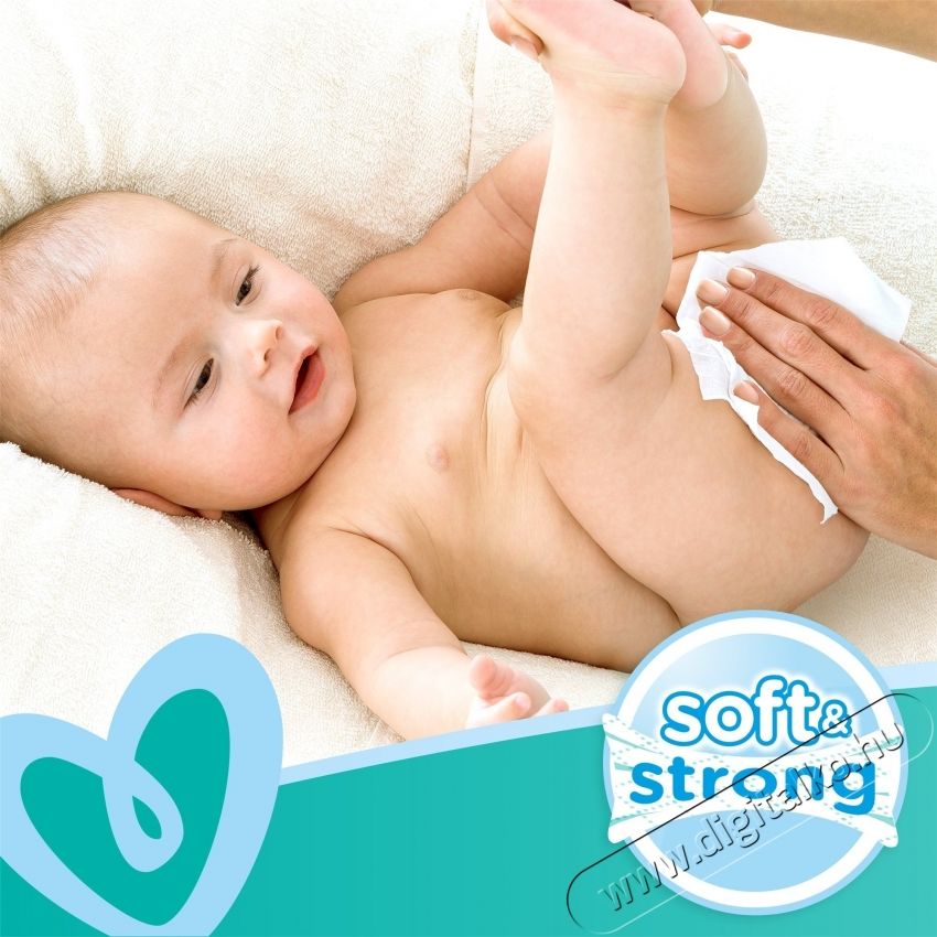 PAMPERS Fresh Clean XXL 4 &times; 80 db Nedves t&ouml;rlőkendő Sz&eacute;ps&eacute;g&aacute;pol&aacute;s / Eg&eacute;szs&eacute;g - Baba mama term&eacute;k - Egy&eacute;b baba mama term&eacute;k - 531417