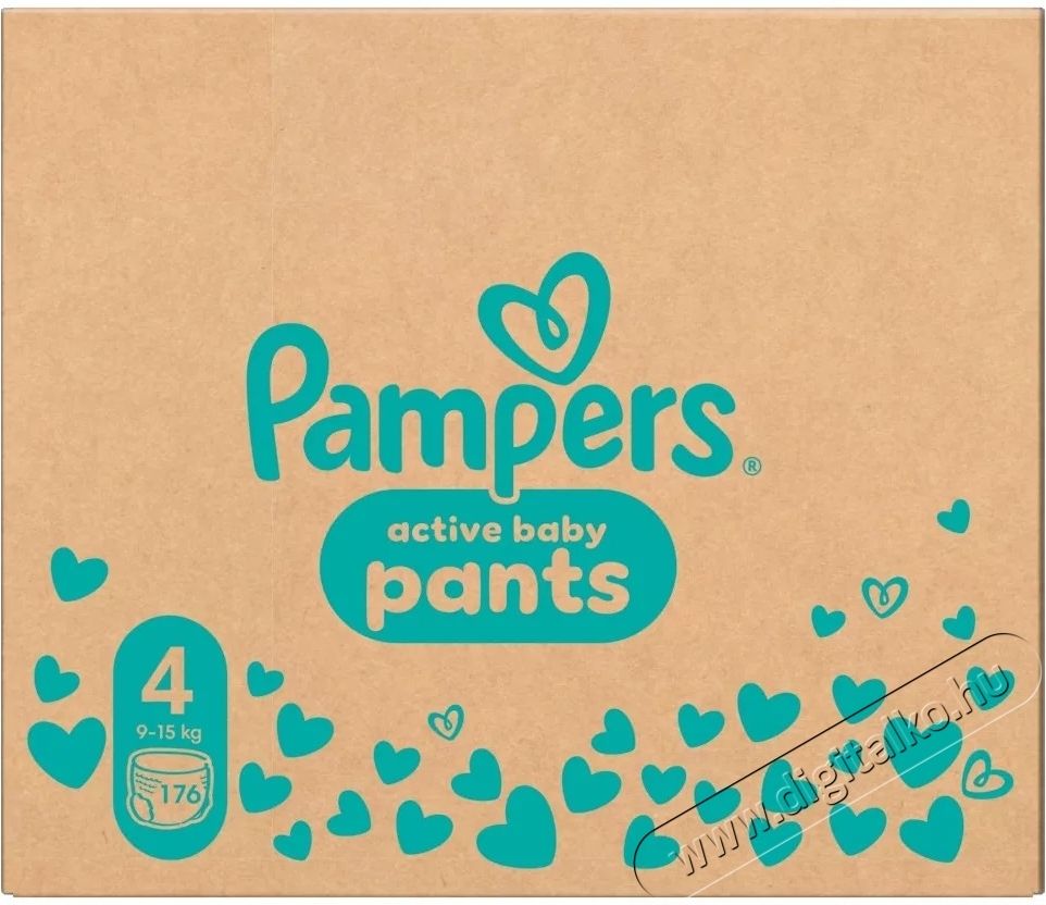 PAMPERS Pants 4 (176 db) - egyhavi kiszerel&eacute;s Bugyipelenka Sz&eacute;ps&eacute;g&aacute;pol&aacute;s / Eg&eacute;szs&eacute;g - Baba mama term&eacute;k - Egy&eacute;b baba mama term&eacute;k - 531418