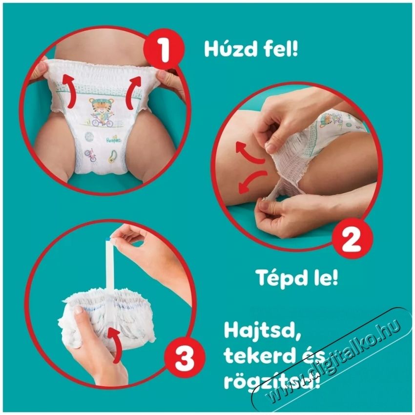 PAMPERS Pants 4 (176 db) - egyhavi kiszerel&eacute;s Bugyipelenka Sz&eacute;ps&eacute;g&aacute;pol&aacute;s / Eg&eacute;szs&eacute;g - Baba mama term&eacute;k - Egy&eacute;b baba mama term&eacute;k - 531418