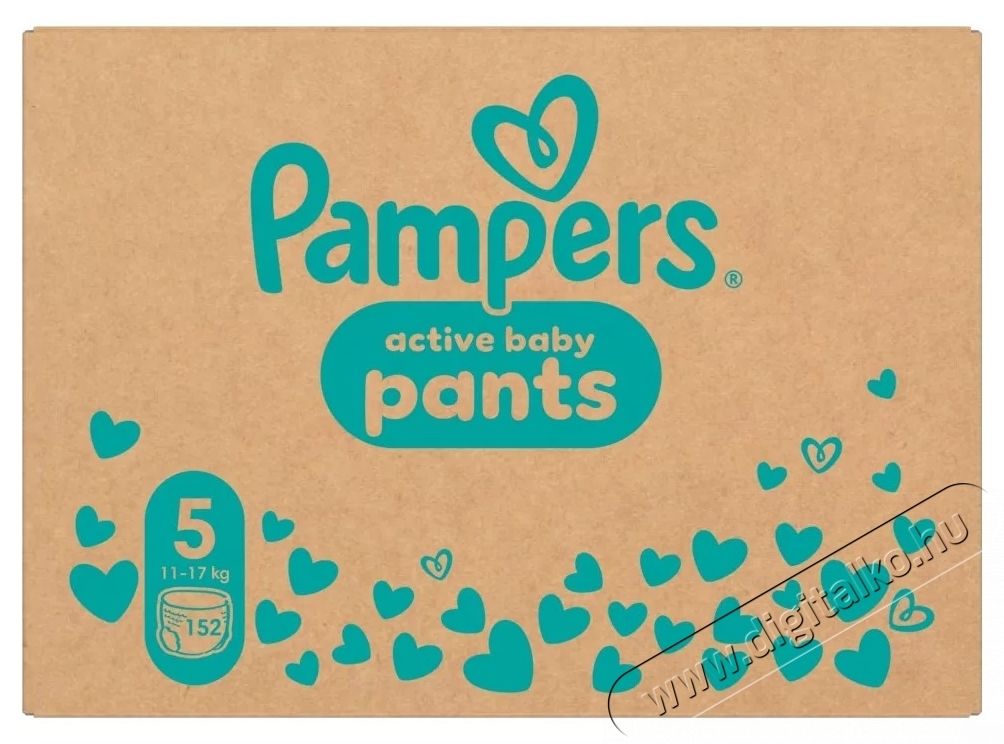 PAMPERS Pants 5 (152 db) - egyhavi kiszerel&eacute;s Bugyipelenka Sz&eacute;ps&eacute;g&aacute;pol&aacute;s / Eg&eacute;szs&eacute;g - Baba mama term&eacute;k - Egy&eacute;b baba mama term&eacute;k - 531421
