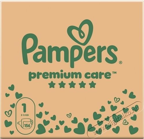 PAMPERS Premium Care 1 (156 db) Eldobhat&oacute; pelenka Sz&eacute;ps&eacute;g&aacute;pol&aacute;s / Eg&eacute;szs&eacute;g - Baba mama term&eacute;k - Egy&eacute;b baba mama term&eacute;k - 531415