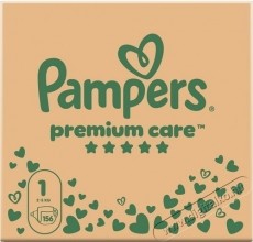 PAMPERS Premium Care 1 (156 db) Eldobhat&oacute; pelenka Sz&eacute;ps&eacute;g&aacute;pol&aacute;s / Eg&eacute;szs&eacute;g - Baba mama term&eacute;k - Egy&eacute;b baba mama term&eacute;k - 531415