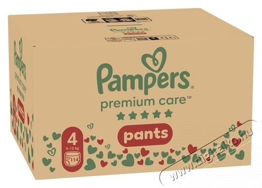 PAMPERS Premium Care Pants, 4-es m&eacute;ret (114 darab) Bugyipelenka Sz&eacute;ps&eacute;g&aacute;pol&aacute;s / Eg&eacute;szs&eacute;g - Baba mama term&eacute;k - Egy&eacute;b baba mama term&eacute;k - 531419