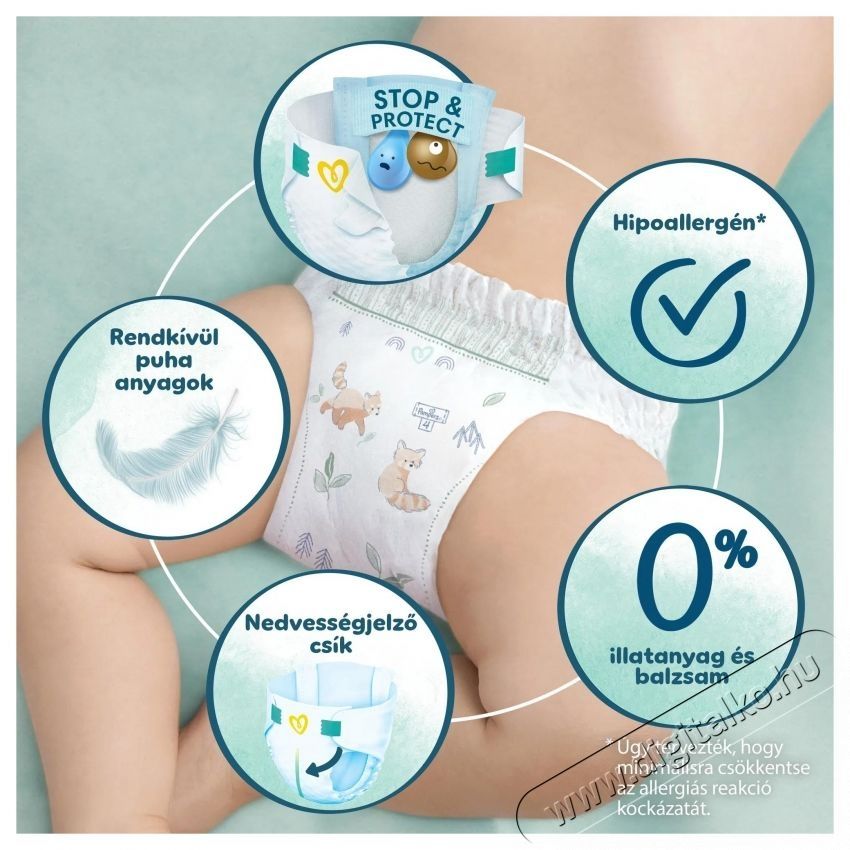 PAMPERS Harmonie Baby 5 (152 db) Eldobhat&oacute; pelenka Sz&eacute;ps&eacute;g&aacute;pol&aacute;s / Eg&eacute;szs&eacute;g - Baba mama term&eacute;k - Egy&eacute;b baba mama term&eacute;k - 534786