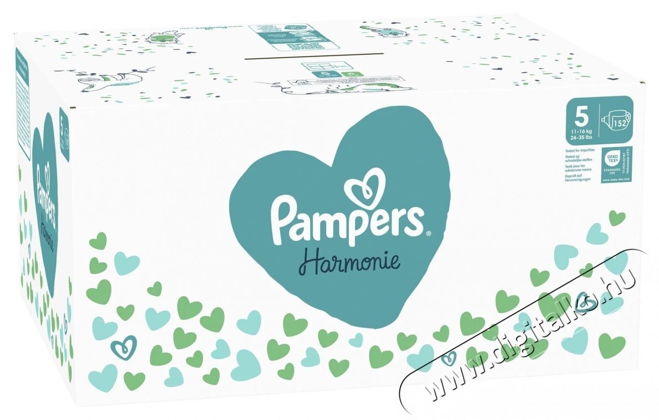 PAMPERS Harmonie Baby 5 (152 db) Eldobhat&oacute; pelenka Sz&eacute;ps&eacute;g&aacute;pol&aacute;s / Eg&eacute;szs&eacute;g - Baba mama term&eacute;k - Egy&eacute;b baba mama term&eacute;k - 534786