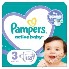PAMPERS Active Baby 3 (152 db) Sz&eacute;ps&eacute;g&aacute;pol&aacute;s / Eg&eacute;szs&eacute;g - Baba mama term&eacute;k - Egy&eacute;b baba mama term&eacute;k - 537943
