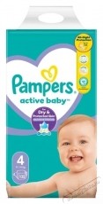 PAMPERS Active Baby 4 (132 db) Sz&eacute;ps&eacute;g&aacute;pol&aacute;s / Eg&eacute;szs&eacute;g - Baba mama term&eacute;k - Egy&eacute;b baba mama term&eacute;k - 537937
