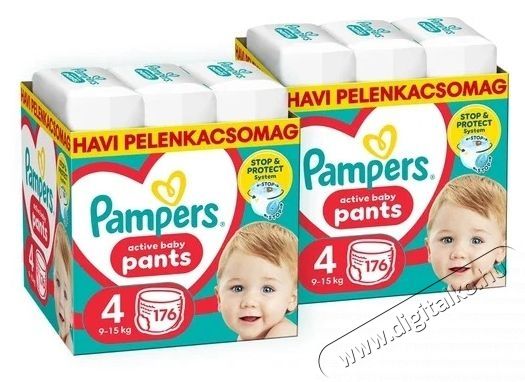 PAMPERS Pampers Pants 4 (352 db) Sz&eacute;ps&eacute;g&aacute;pol&aacute;s / Eg&eacute;szs&eacute;g - Baba mama term&eacute;k - Egy&eacute;b baba mama term&eacute;k - 537930
