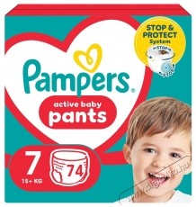PAMPERS Pants 7 (74 db) - Mega Pack Sz&eacute;ps&eacute;g&aacute;pol&aacute;s / Eg&eacute;szs&eacute;g - Baba mama term&eacute;k - Egy&eacute;b baba mama term&eacute;k - 537948