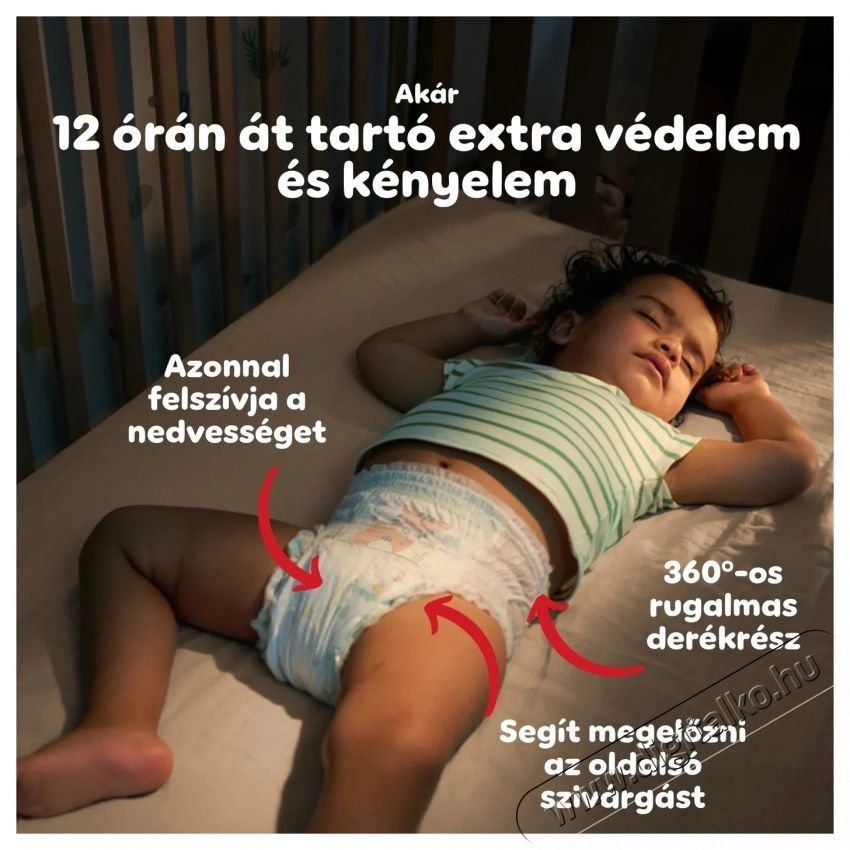 PAMPERS Pants 8 (64 db) Sz&eacute;ps&eacute;g&aacute;pol&aacute;s / Eg&eacute;szs&eacute;g - Baba mama term&eacute;k - Egy&eacute;b baba mama term&eacute;k - 537964