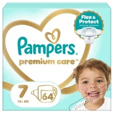 PAMPERS Premium Care 7 (64 db) Sz&eacute;ps&eacute;g&aacute;pol&aacute;s / Eg&eacute;szs&eacute;g - Baba mama term&eacute;k - Egy&eacute;b baba mama term&eacute;k - 537961