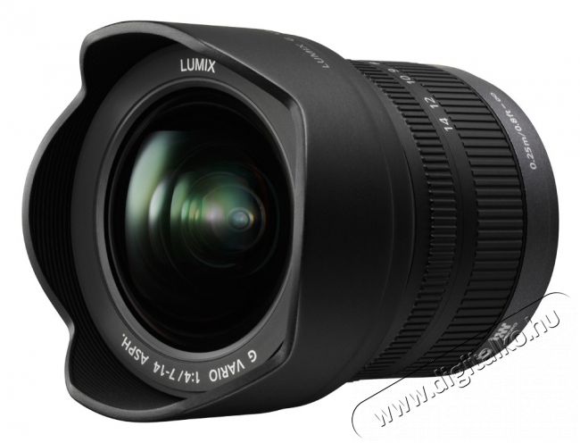 PANASONIC Lumix G 7-14mm f/4 (H-F007014E) Mikro 4/3-os objektív Fotó-Videó kiegészítők - Objektív - Zoom objektív - 264018