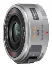 PANASONIC Lumix G X 14-42mm f/3,5-5,6 (H-PS14042E-S) Mikro 4/3-os POWER O.I.S. PZ HD objektív - ezüst Fotó-Videó kiegészítők - Objektív - Zoom objektív - 264020
