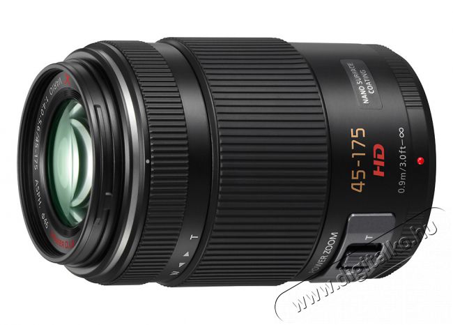 PANASONIC Lumix G X 45-175mm f/4-5,6 (H-PS45175E-K) Mikro 4/3-os POWER O.I.S. PZ HD objektív - fekete Fotó-Videó kiegészítők - Objektív - Zoom objektív - 264021