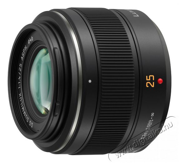 PANASONIC Lumix G Leica 25mm f/1,4 (H-X025E) DG Mikro 4/3-os objektív Fotó-Videó kiegészítők - Objektív - Fix fókuszú objektív - 264008