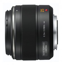 PANASONIC Lumix G Leica 25mm f/1,4 (H-X025E) DG Mikro 4/3-os objektív Fotó-Videó kiegészítők - Objektív - Fix fókuszú objektív - 264008