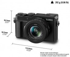 PANASONIC DC-LX100 II kompakt f&eacute;nyk&eacute;pezőg&eacute;p F&eacute;nyk&eacute;pezőg&eacute;p / kamera - Kompakt f&eacute;nyk&eacute;pezőg&eacute;p - Norm&aacute;l tud&aacute;s&uacute; kompakt - 354408