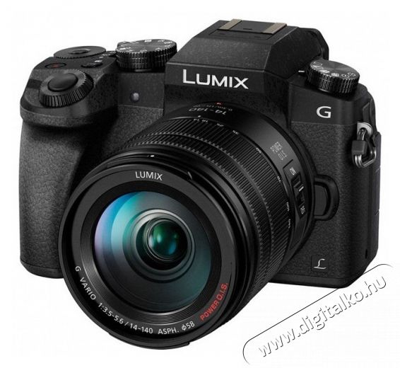 PANASONIC Lumix DMC-G7HEG-K - fekete + 14-140mm F&eacute;nyk&eacute;pezőg&eacute;p / kamera - MILC cser&eacute;lhető objekt&iacute;ves kompakt f&eacute;nyk&eacute;pezőg&eacute;p - 294487