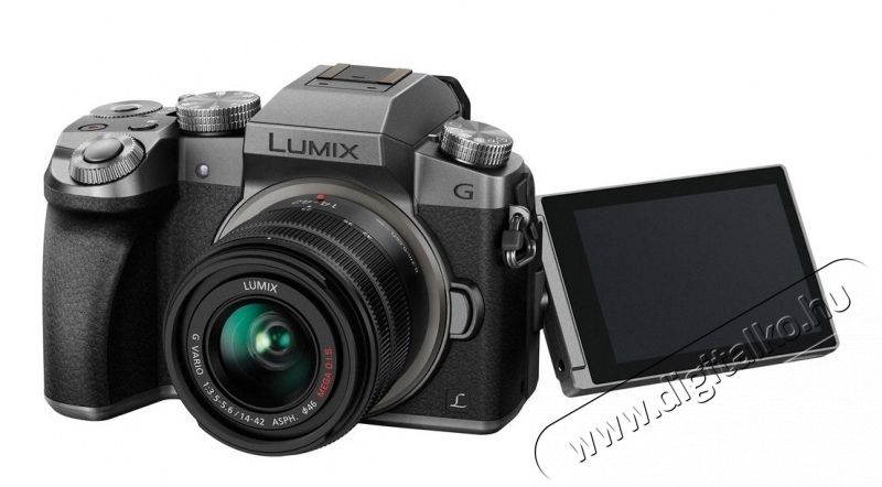 PANASONIC Lumix DMC-G7KEG-S - ez&uuml;st + 14-42mm F&eacute;nyk&eacute;pezőg&eacute;p / kamera - MILC cser&eacute;lhető objekt&iacute;ves kompakt f&eacute;nyk&eacute;pezőg&eacute;p - 294486