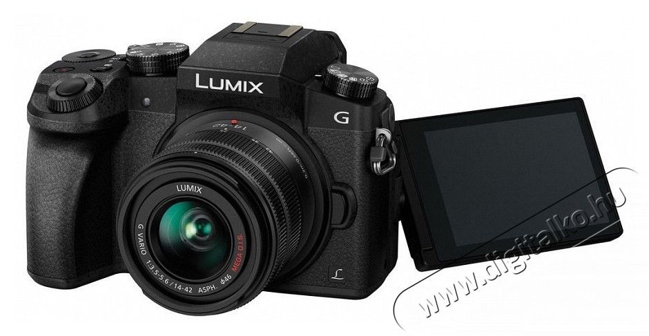 PANASONIC Lumix DMC-G7WEG-K - fekete + 14-42mm + 45-150mm F&eacute;nyk&eacute;pezőg&eacute;p / kamera - MILC cser&eacute;lhető objekt&iacute;ves kompakt f&eacute;nyk&eacute;pezőg&eacute;p - 294489
