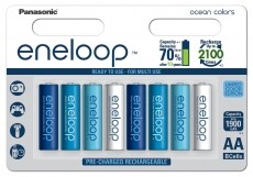 PANASONIC eneloop AA akku (1900mAh) (BK-3MCCE/8SE) 8db Akkuk és töltők - Elem méretű akku és töltő - Akku - 310200
