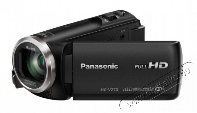 PANASONIC HC-V270 (HC-V270EP-K) videokamera Fényképezőgép / kamera - Memóriakártyás videokamera - Kompakt - 285872