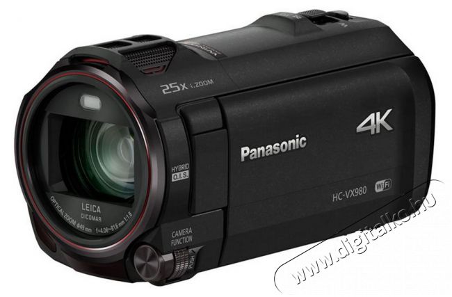 PANASONIC HC-VX980 (HC-VX980EP-K) videokamera - fekete Fényképezőgép / kamera - Memóriakártyás videokamera - Kompakt - 298356