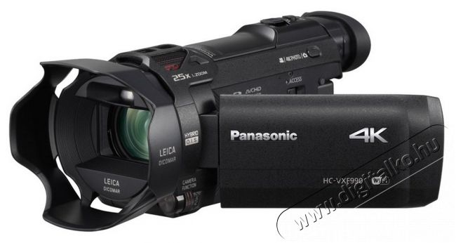 PANASONIC HC-VXF990 (HC-VXF990EPK) videokamera - fekete Fényképezőgép / kamera - Memóriakártyás videokamera - Kompakt - 298360