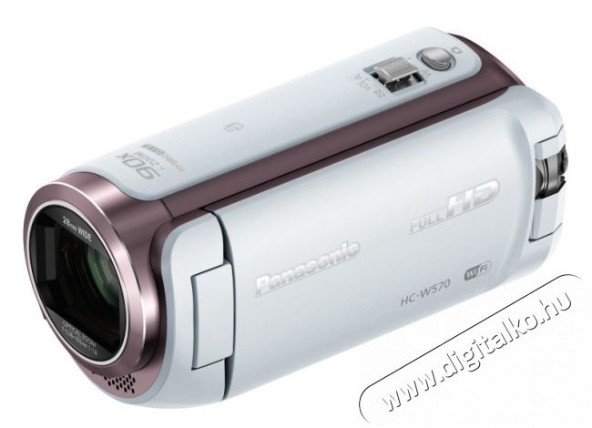 PANASONIC HC-W570 (HC-W570EP-W) videokamera - fehér Fényképezőgép / kamera - Memóriakártyás videokamera - Kompakt - 285871