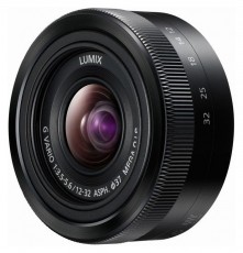 PANASONIC Lumix G 12-32mm f/3,5-5,6 (H-FS12032E-K) Mega O.I.S. objektív - fekete Fotó-Videó kiegészítők - Objektív - Zoom objektív - 278779
