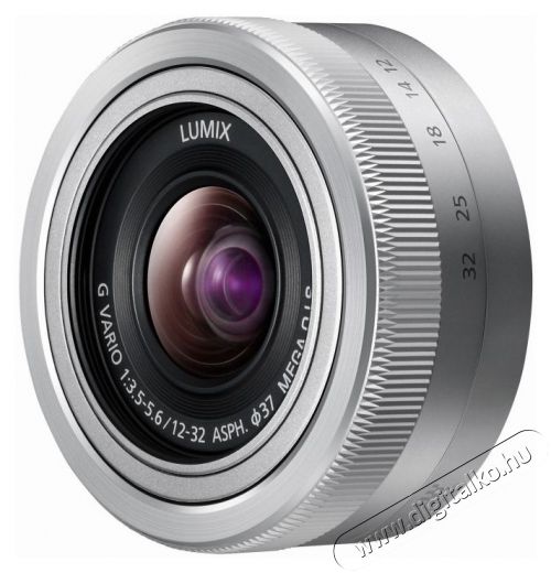PANASONIC Lumix G 12-32mm f/3,5-5,6 (H-FS12032E-S) Mega O.I.S. objektív - ezüst Fotó-Videó kiegészítők - Objektív - Zoom objektív - 278780