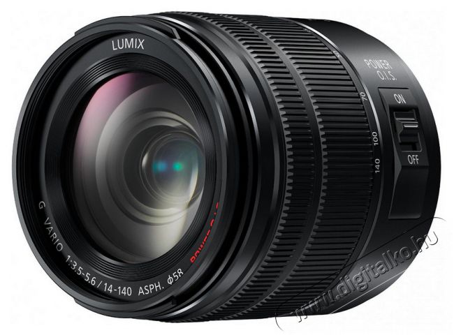 PANASONIC Lumix G Vario 14-140mm f/3,5-5,6 (H-FS14140EKA) ASPH Power OIS objektív - fekete Fotó-Videó kiegészítők - Objektív - Zoom objektív - 291513