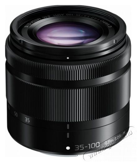 PANASONIC Lumix G 35-100mm f/4-5,6 (H-FS35100E-K) Mikro 4/3-os objektív - fekete Fotó-Videó kiegészítők - Objektív - Zoom objektív - 285851