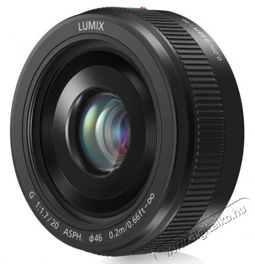 PANASONIC Lumix G 20mm f/1,7 (H-H020AE-K) II ASPH Objektív Fotó-Videó kiegészítők - Objektív - Fix fókuszú objektív - 281359